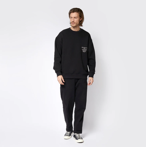 Northern Bank Crew Sweat - Black