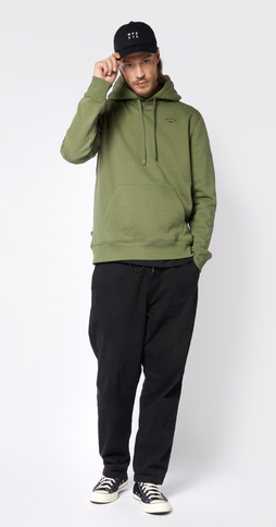 Bolt Hood Sweat - Olive Green