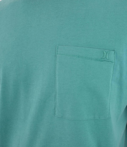 M Low Tide Pocket Ss Tee - Broken Jade
