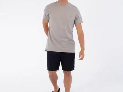 M Low Tide Pocket Ss Tee - Particle Grey  T-shirt van Hurley | SHAKA