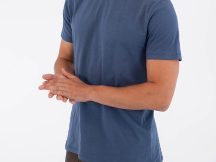 M Low Tide Ss Tee - Grey Teal