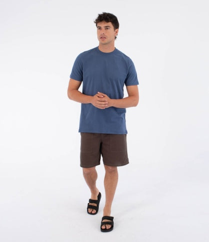 M Low Tide Ss Tee - Grey Teal