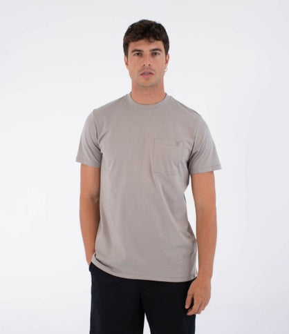M Low Tide Pocket Ss Tee - Particle Grey