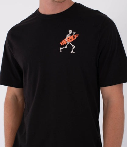 Tee Ss Printing Press Flamingue - Black