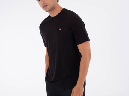 Tee Ss Printing Press Icon Circle - Black