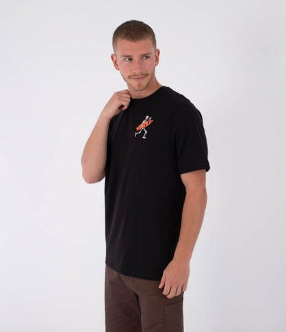 Tee Ss Printing Press Flamingue - Black