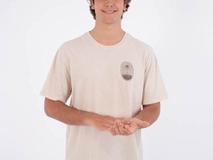 Seclusion Ss - Bone  T-Shirt van Hurley | SHAKA