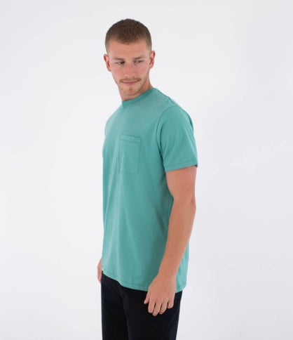 M Low Tide Pocket Ss Tee - Broken Jade
