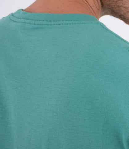 M Low Tide Pocket Ss Tee - Broken Jade