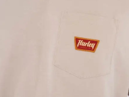 Built Patch Pkt Ss - Bone  T-shirt van Hurley | SHAKA