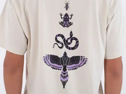 Tee Creek Animals - Bone  T-Shirt van Hurley | SHAKA