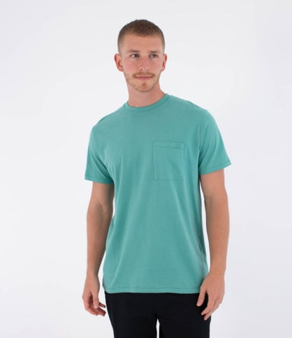M Low Tide Pocket Ss Tee - Broken Jade