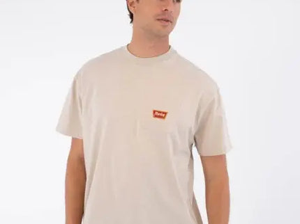 Built Patch Pkt Ss - Bone  T-shirt van Hurley | SHAKA