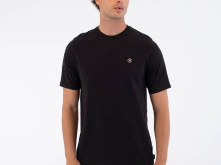 Tee Ss Printing Press Icon Circle - Black