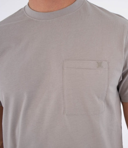 M Low Tide Pocket Ss Tee - Particle Grey