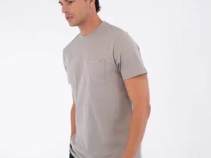 M Low Tide Pocket Ss Tee - Particle Grey  T-shirt van Hurley | SHAKA