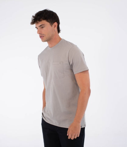 M Low Tide Pocket Ss Tee - Particle Grey