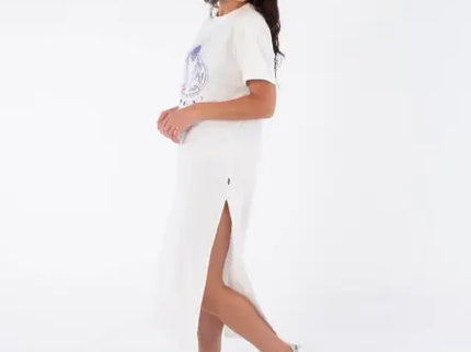 Dress Midi Island - Bone  Jurk van Hurley | SHAKA